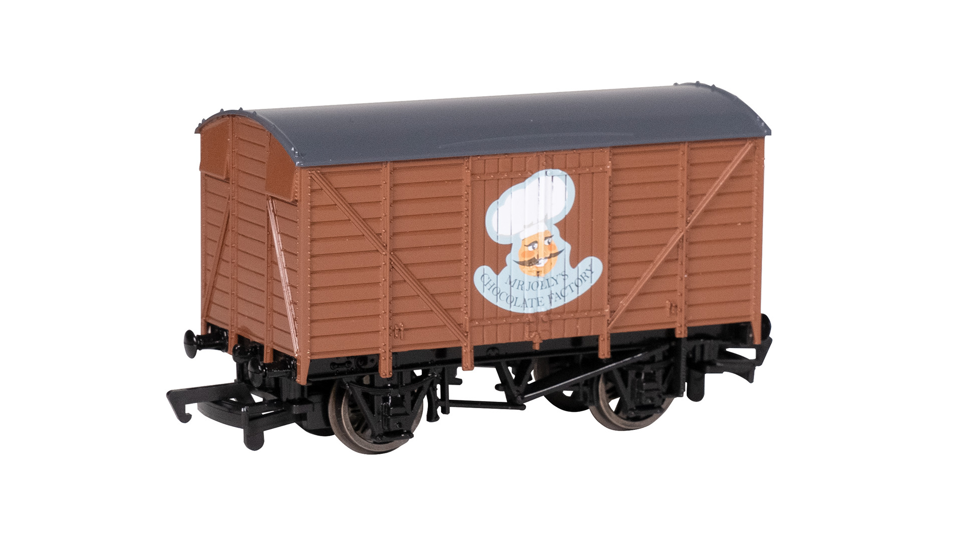 VENTILATED VAN - MR. JOLLY'S CHOCOLATE FACTORY (HO SCALE)